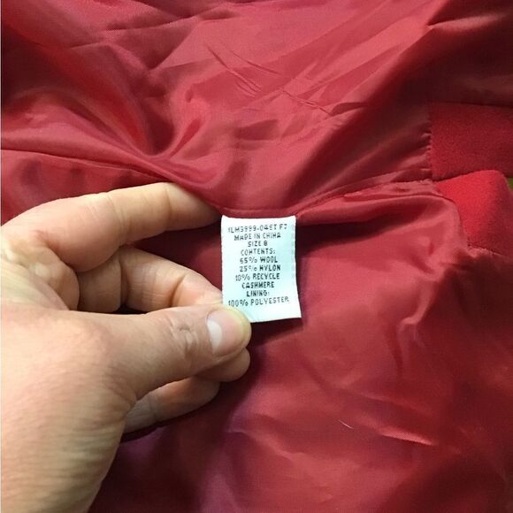 Harve Benard ladies 8 red blazer - Picture 4 of 5